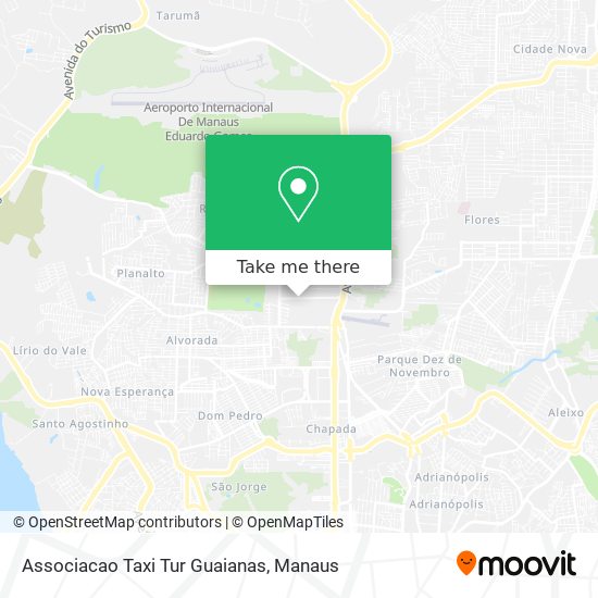 Associacao Taxi Tur Guaianas map