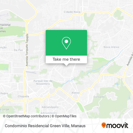 Condominio Residencial Green Ville map