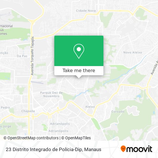 23 Distrito Integrado de Polícia-Dip map