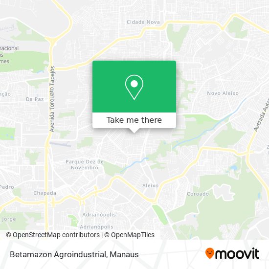 Mapa Betamazon Agroindustrial