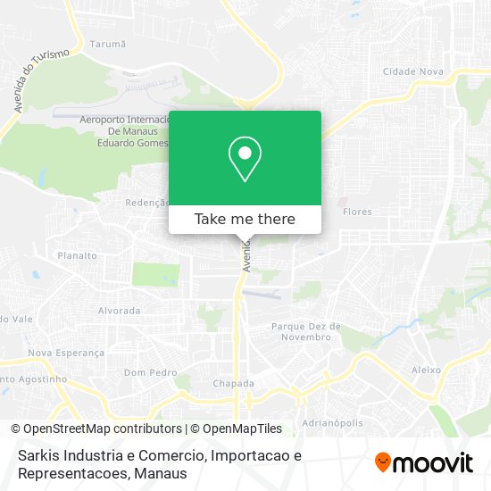 Sarkis Industria e Comercio, Importacao e Representacoes map