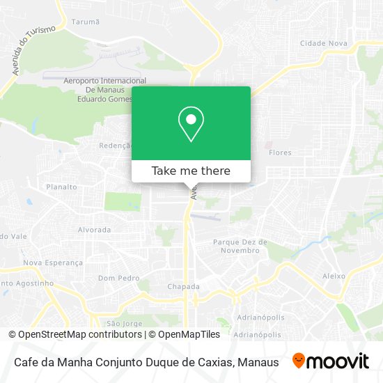 Cafe da Manha Conjunto Duque de Caxias map