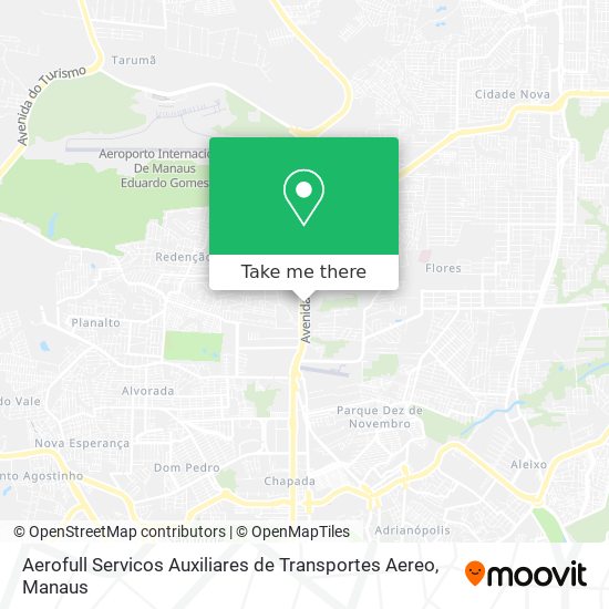 Aerofull Servicos Auxiliares de Transportes Aereo map