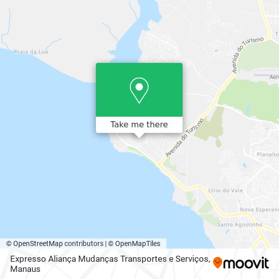 Expresso Aliança Mudanças Transportes e Serviços map