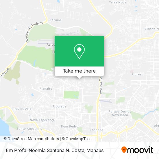 Em Profa. Noemia Santana N. Costa map