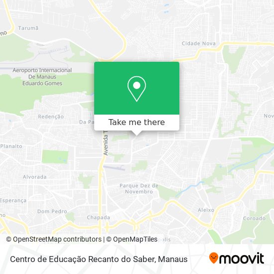 Centro de Educação Recanto do Saber map