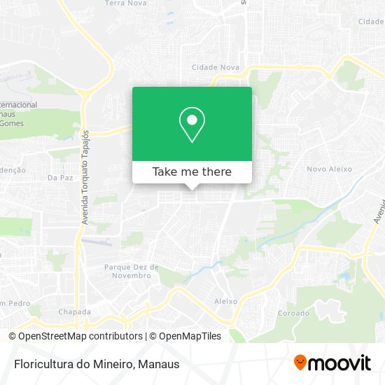 Floricultura do Mineiro map