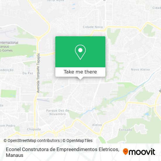 Econel Construtora de Empreendimentos Eletricos map