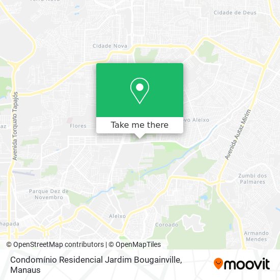 Condomínio Residencial Jardim Bougainville map