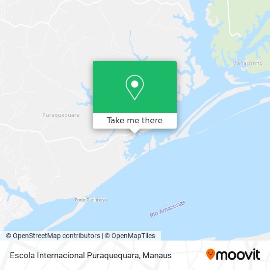 Escola Internacional Puraquequara map