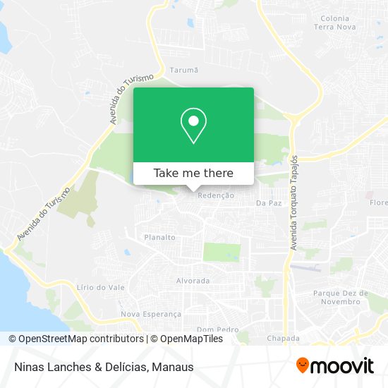 Ninas Lanches & Delícias map