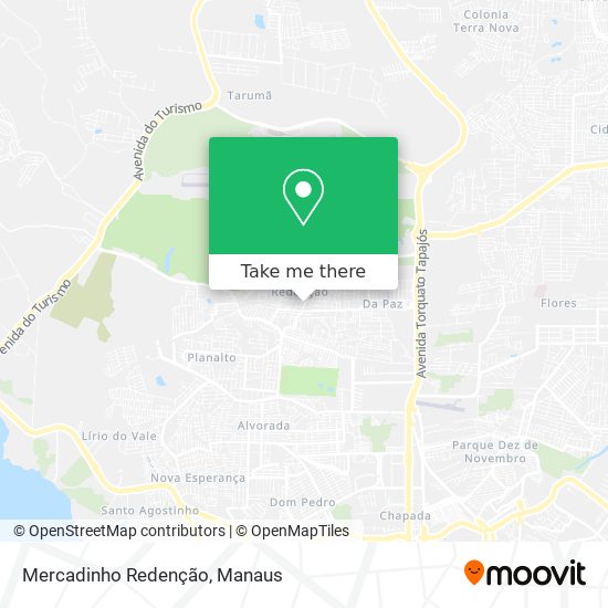 Mercadinho Redenção map