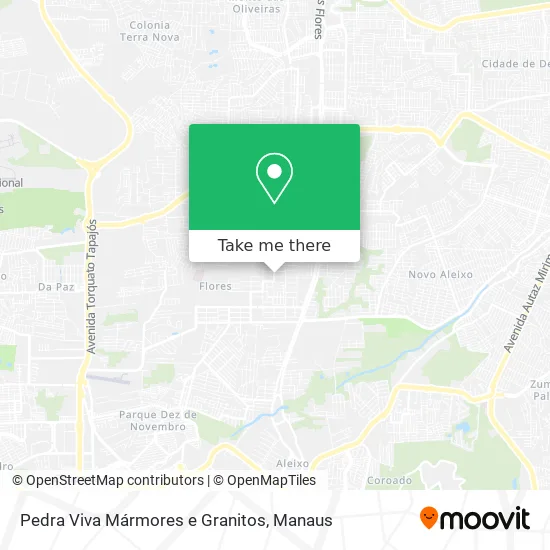Pedra Viva Mármores e Granitos map