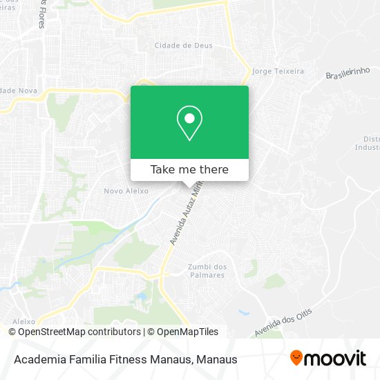 Academia Familia Fitness Manaus map