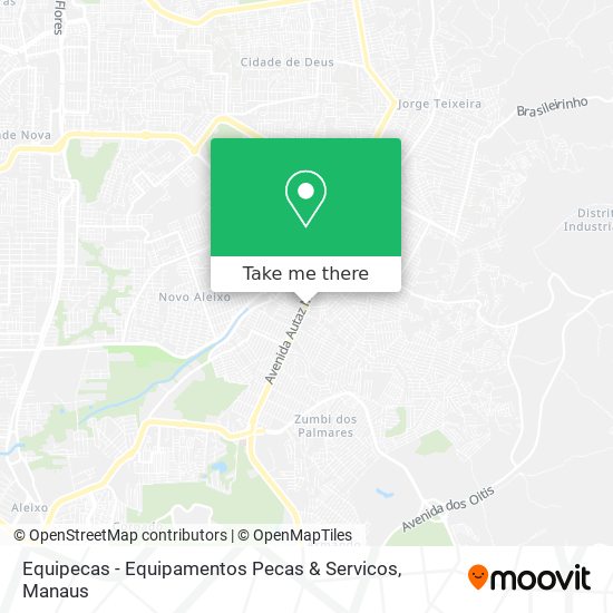 Equipecas - Equipamentos Pecas & Servicos map