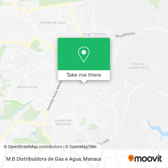 M.B Distribuidora de Gas e Agua map