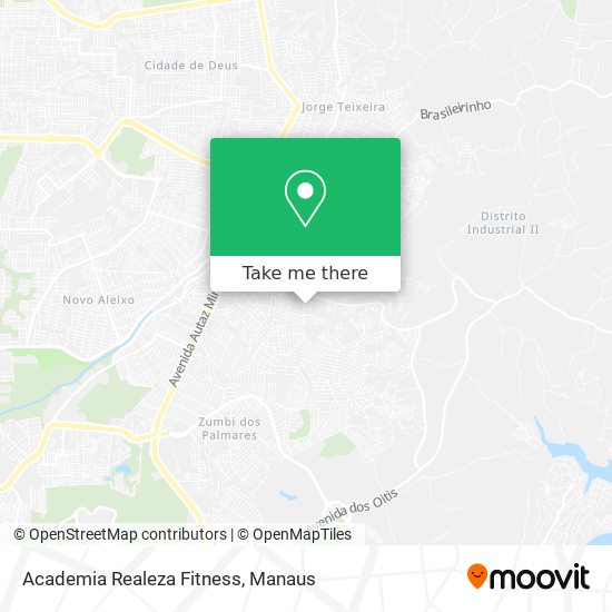Academia Realeza Fitness map