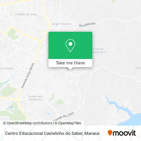 Centro Educacional Castelinho do Saber map