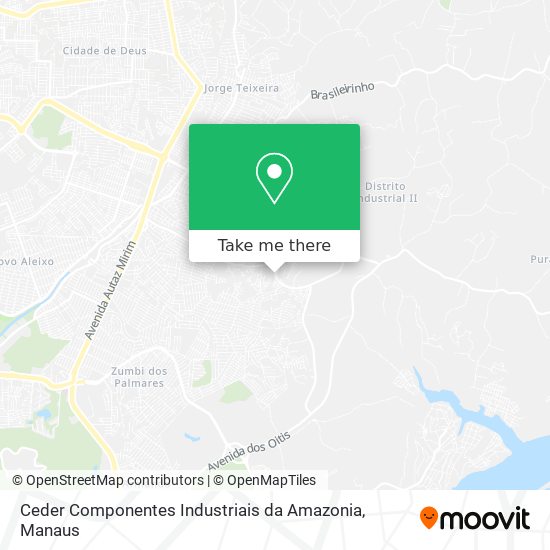 Ceder Componentes Industriais da Amazonia map
