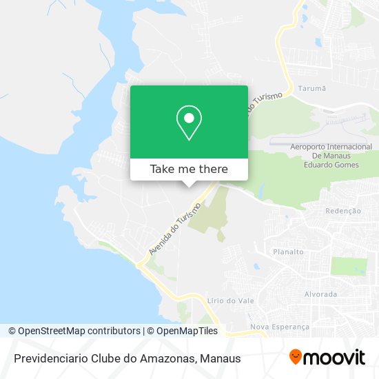 Previdenciario Clube do Amazonas map