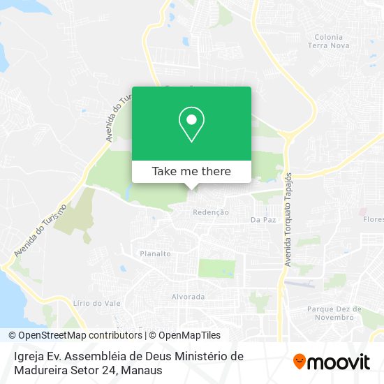 Igreja Ev. Assembléia de Deus Ministério de Madureira Setor 24 map