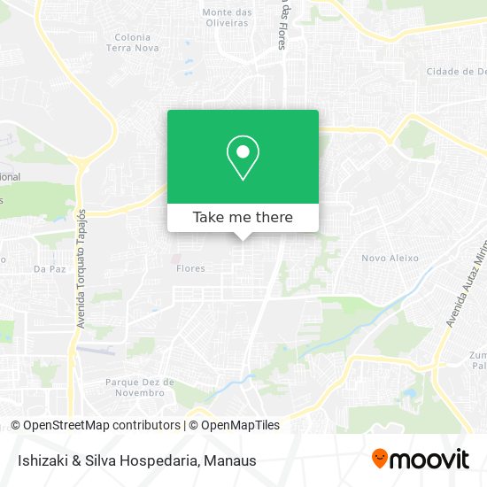Ishizaki & Silva Hospedaria map