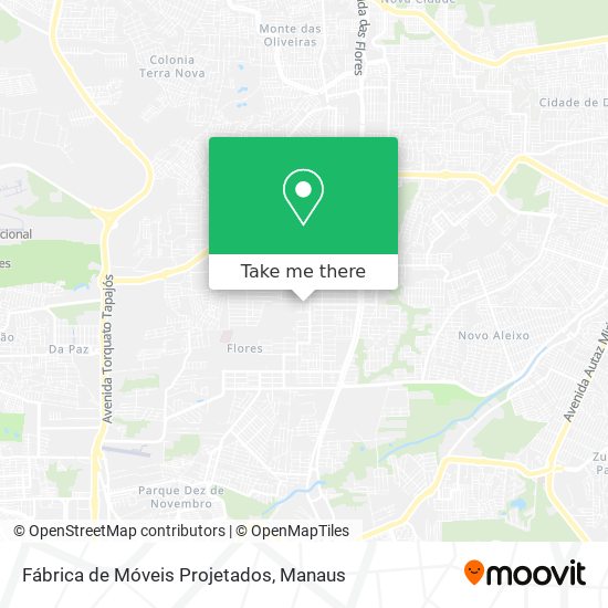 Fábrica de Móveis Projetados map
