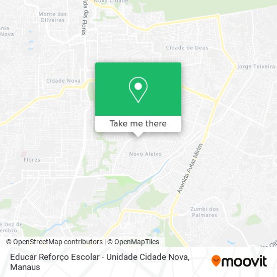 Educar Reforço Escolar - Unidade Cidade Nova map