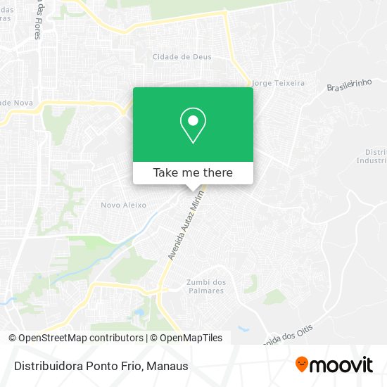 Distribuidora Ponto Frio map