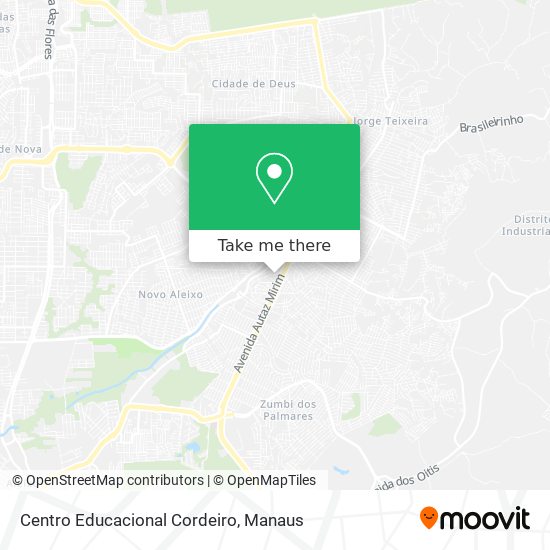 Centro Educacional Cordeiro map