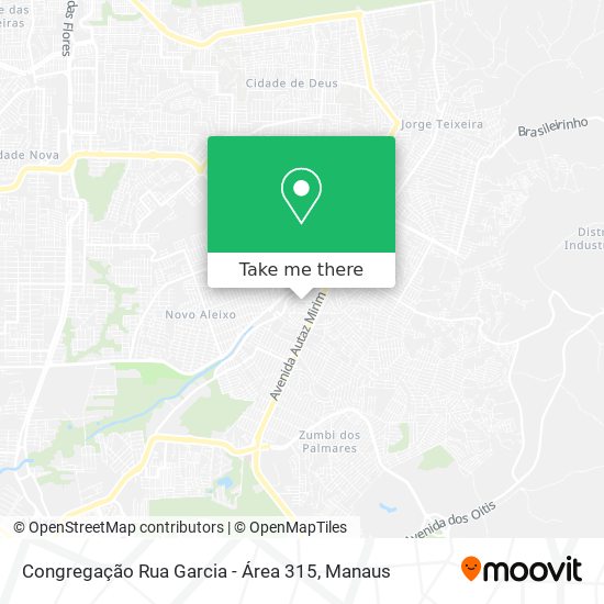 Congregação Rua Garcia - Área 315 map