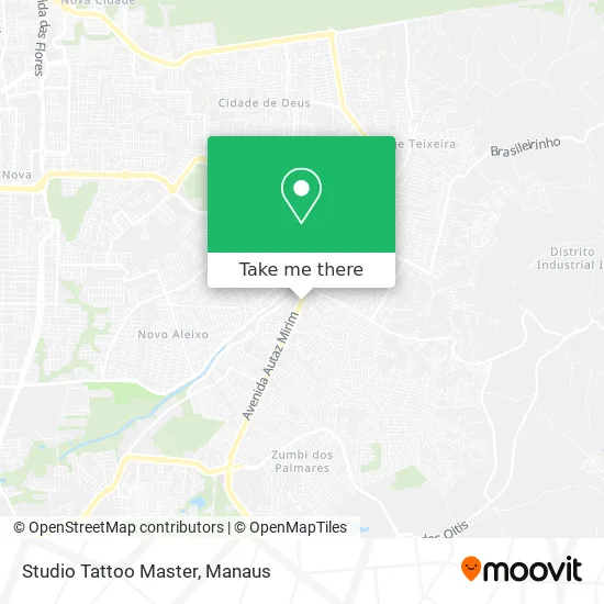 Studio Tattoo Master map