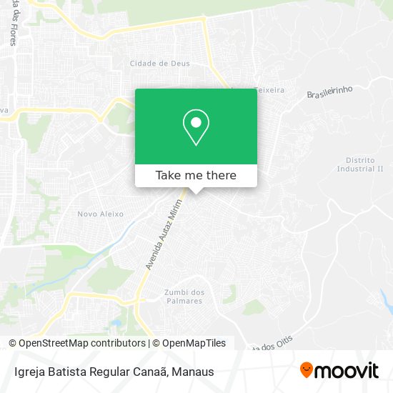 Igreja Batista Regular Canaã map