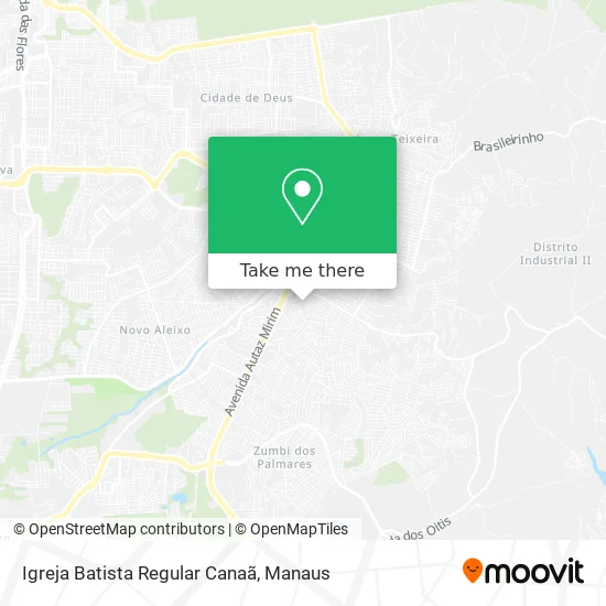 Igreja Batista Regular Canaã map
