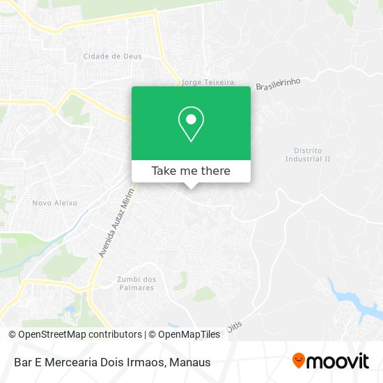 Bar E Mercearia Dois Irmaos map