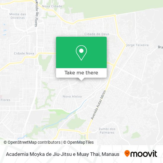 Academia Moyka de Jiu-Jitsu e Muay Thai map
