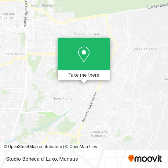 Studio Boneca d' Luxo map