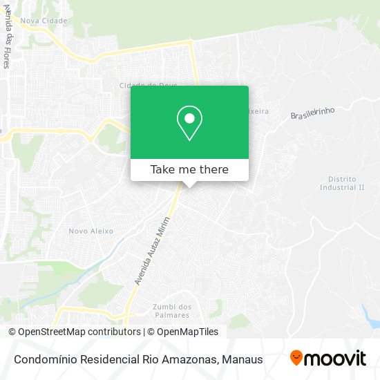 Condomínio Residencial Rio Amazonas map