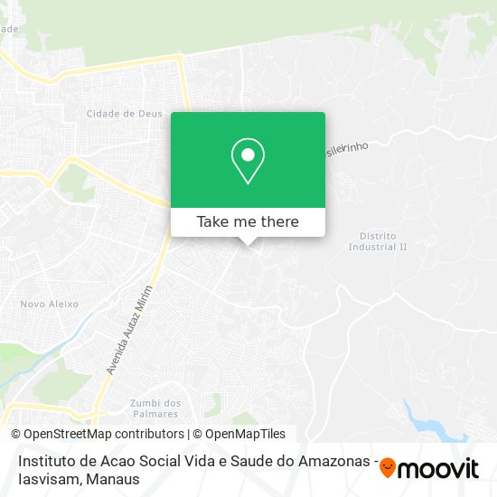 Instituto de Acao Social Vida e Saude do Amazonas - Iasvisam map