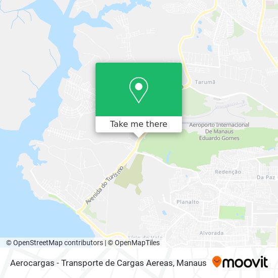 Aerocargas - Transporte de Cargas Aereas map