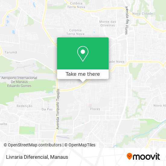 Livraria Diferencial map