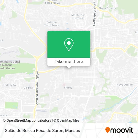 Salão de Beleza Rosa de Saron map