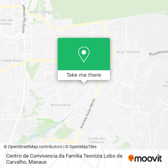 Centro de Convivencia da Familia Teonizia Lobo de Carvalho map