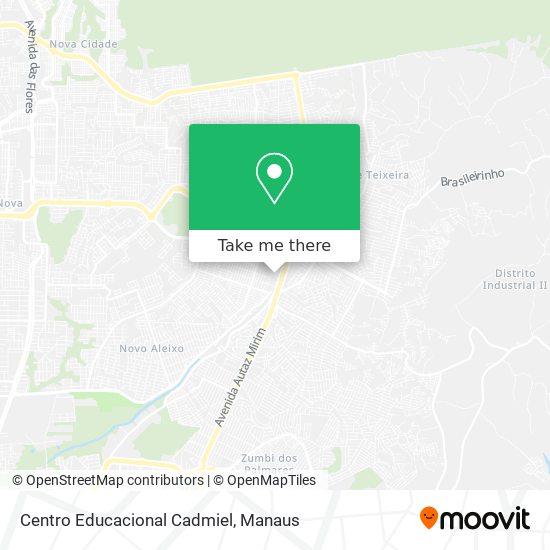 Centro Educacional Cadmiel map