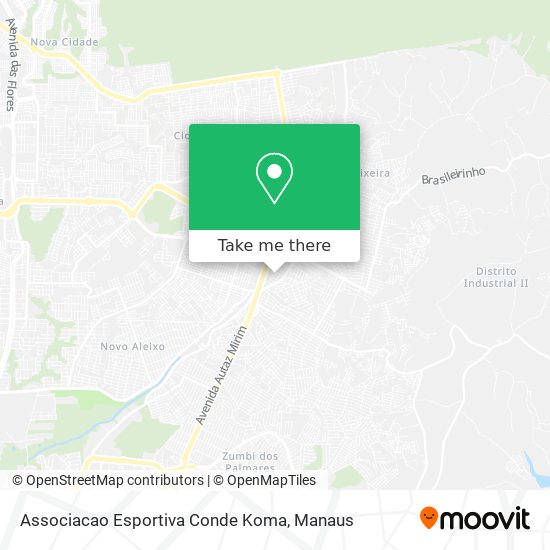 Associacao Esportiva Conde Koma map