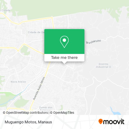 Muguengo Motos map