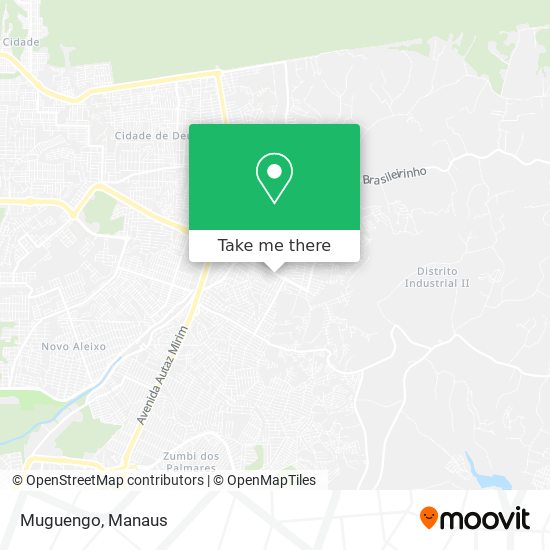 Muguengo map