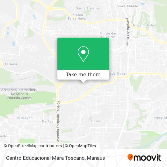 Centro Educacional Mara Toscano map