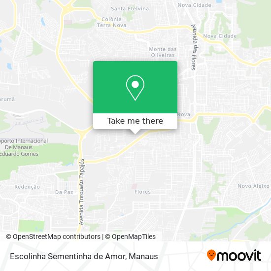 Escolinha Sementinha de Amor map