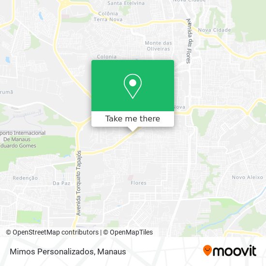 Mimos Personalizados map